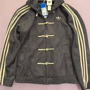 NWT adidas Chinese new year tang track jacket in grey